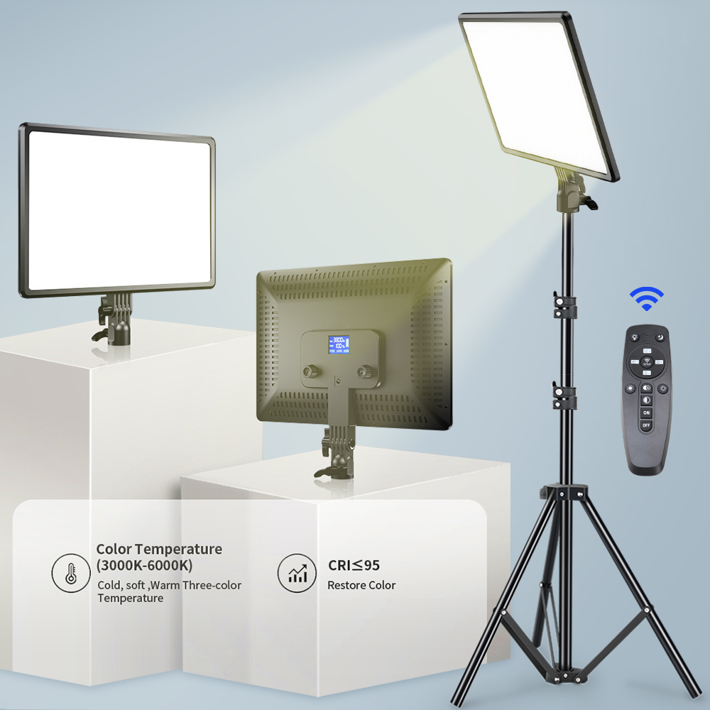 Photography Lighting Styles - 10/14inch LED Video Light Panel Bi-Color