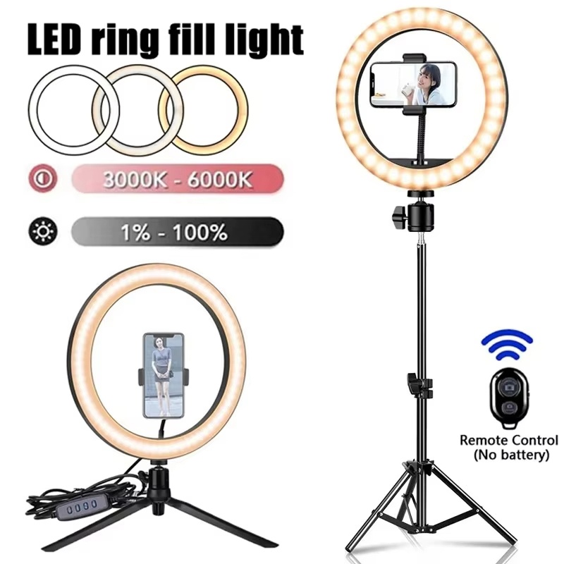 Photography Lighting Ring - LED Selfie Ring Lighting Photographic Selfie