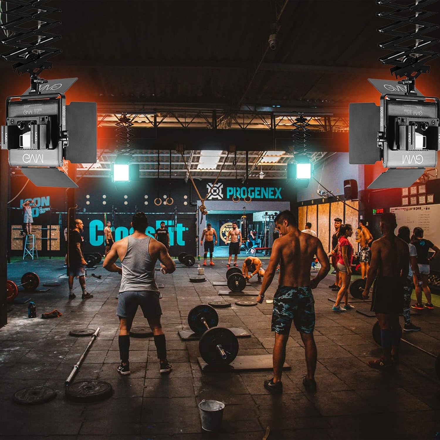 RGB LED Panel Video Light with - Photography Lighting App ulasan dan harga