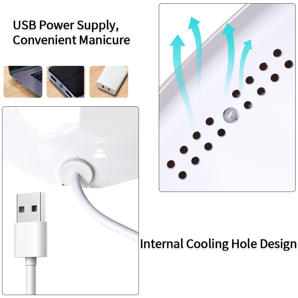 LULAA Nail Dryer Lamp UV Light - Photography Lighting Gels ulasan dan harga