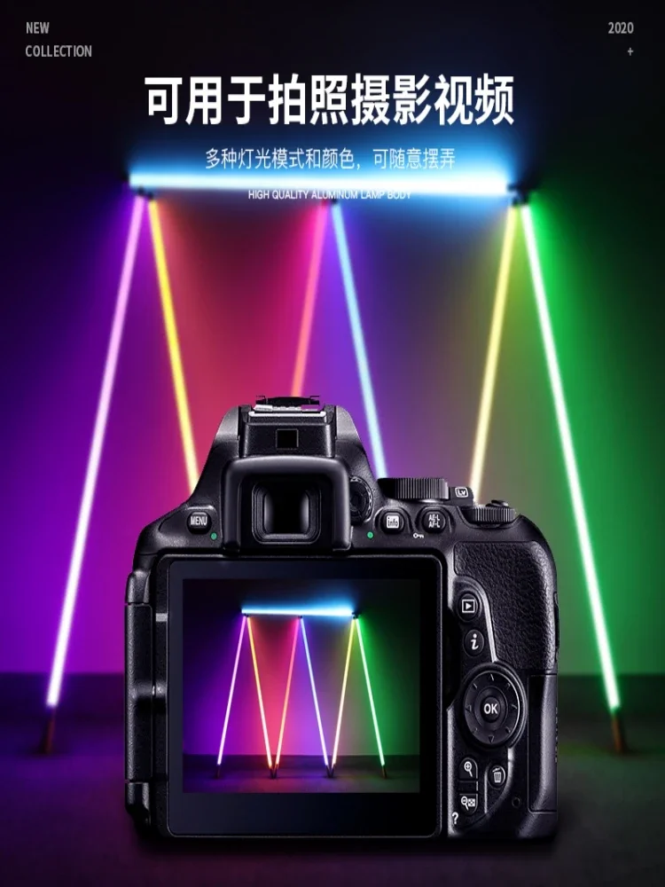 Charging LED lamp color handhe - Photography Lighting And Composition ulasan dan harga