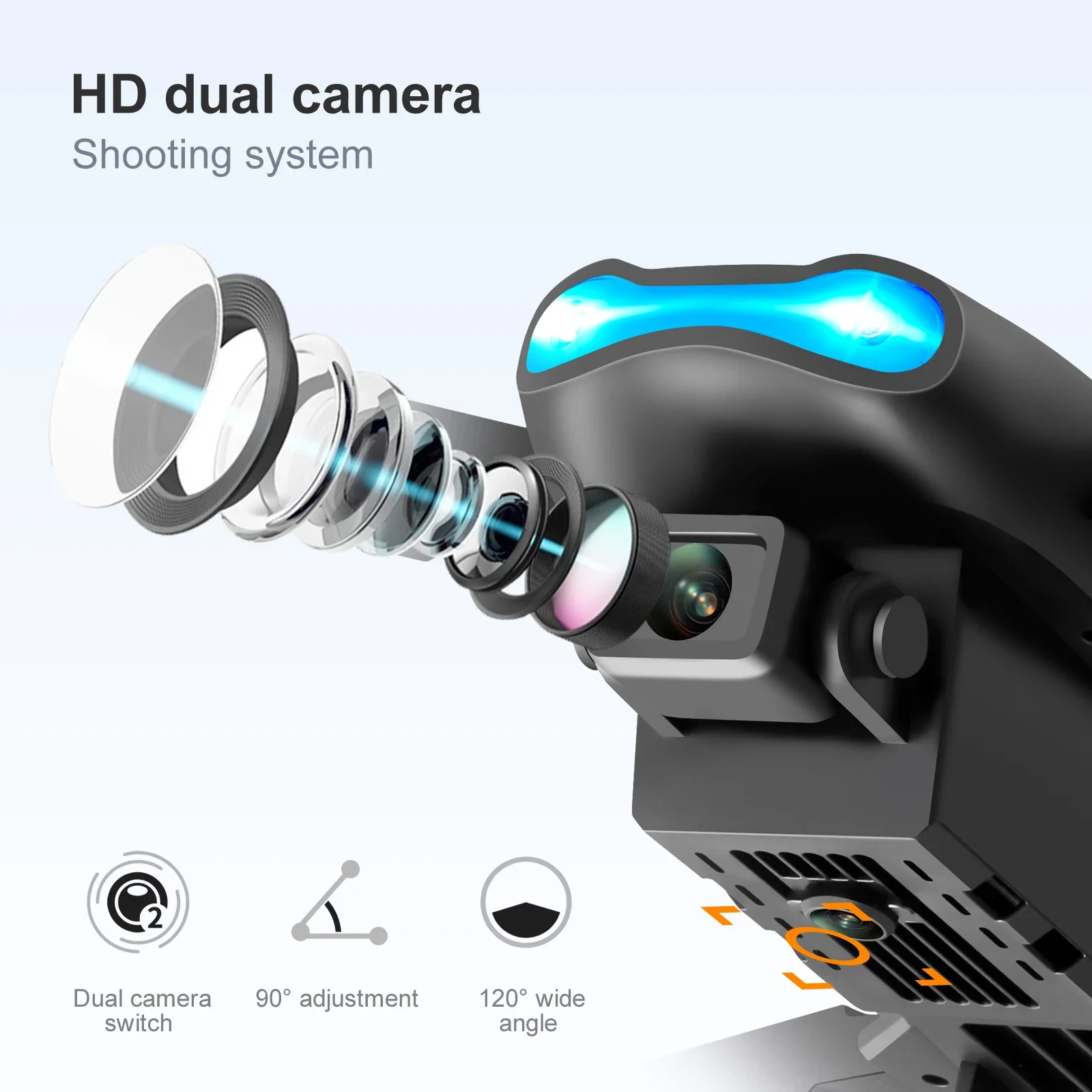 K3 E99PRO Drone with Dual HD C - Photography Lighting App ulasan dan harga