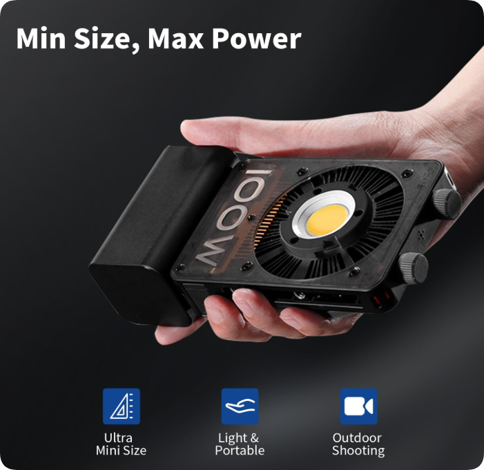 ZHIYUN CINEPEER CX100 100W LED - Photography Lighting And Composition ulasan dan harga