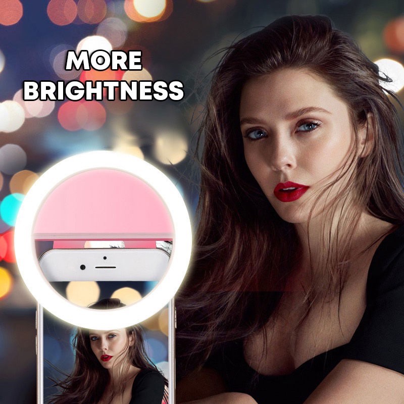 LED Selfie Ring Light 3 Level  - Photography Lighting Ring ulasan dan harga
