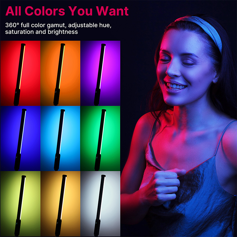 Ulanzi VL119 Handheld RGB Colo - Photography Lighting Styles ulasan dan harga