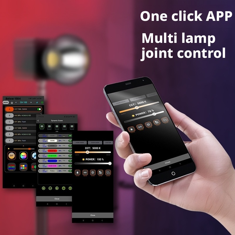 Rgb Fill Light 100w Video Live - Photography Lighting App ulasan dan harga
