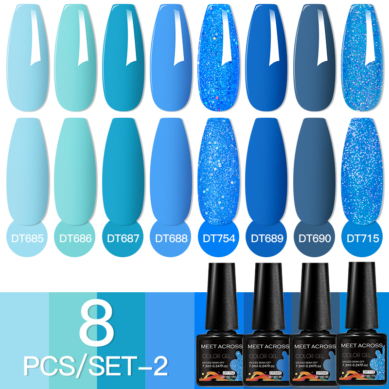 MEET ACROSS 8Pcs/Set Fuorescen - Photography Lighting Gels ulasan dan harga