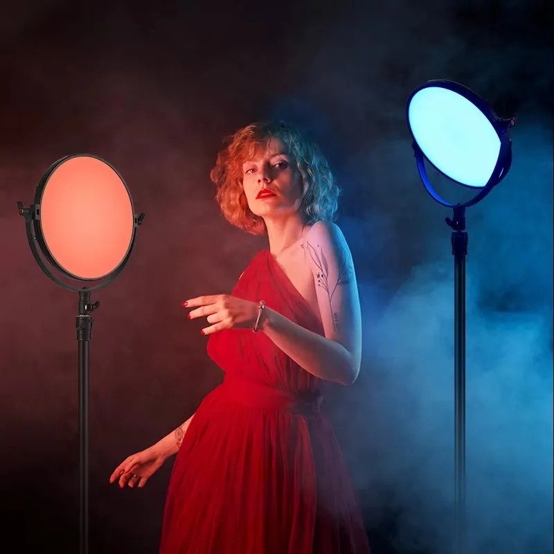 12inch 80w Round  Panel Light  - Photography Lighting App ulasan dan harga