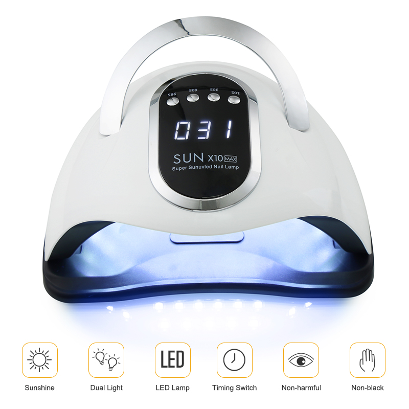 SUN X10 MAX UV LED Nail Dryer  - Photography Lighting Gels ulasan dan harga