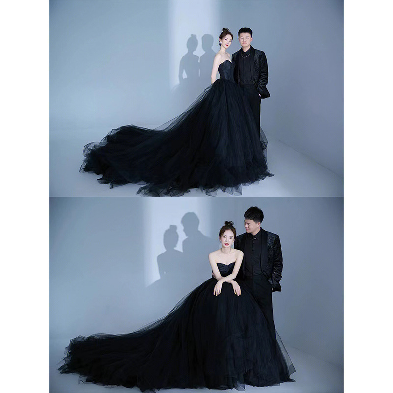 Hebe Style Long Satin Wedding  - Photography Lighting Styles ulasan dan harga