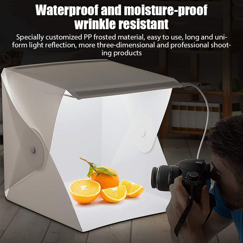 Folding Lightbox Portable Phot - Photography Video Lighting Kit ulasan dan harga