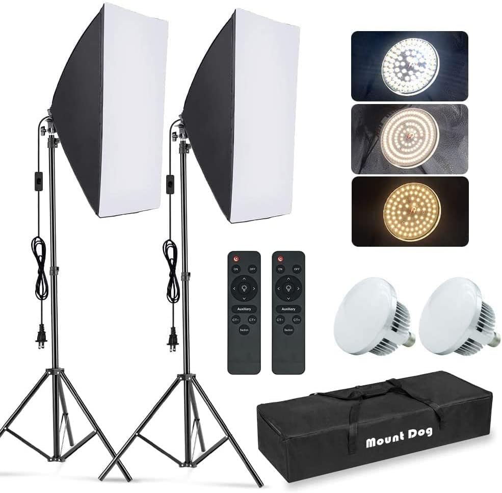 Photography Softbox Lighting K - Photography Lighting Portrait ulasan dan harga