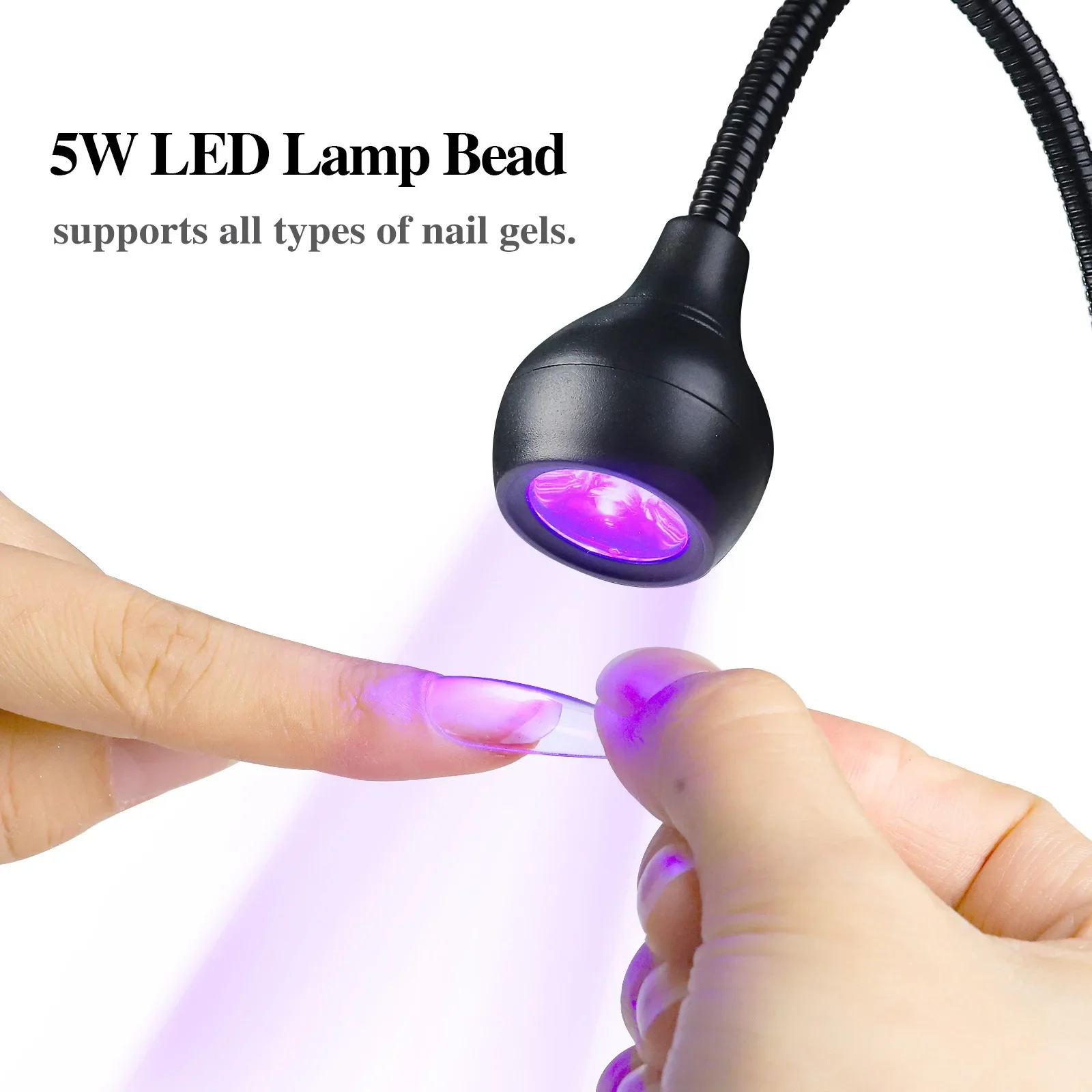 LED UV Light for Drying Nail P - Photography Lighting Gels ulasan dan harga