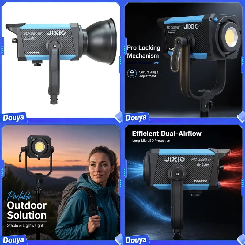 APP Control 380W Led Studio Li - Photography Lighting App ulasan dan harga