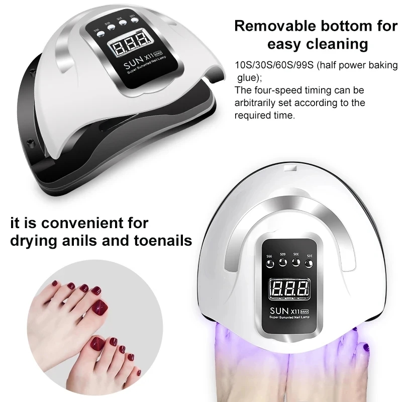 Nail Dryer LED Nail Lamp UV Li - Photography Lighting Gels ulasan dan harga