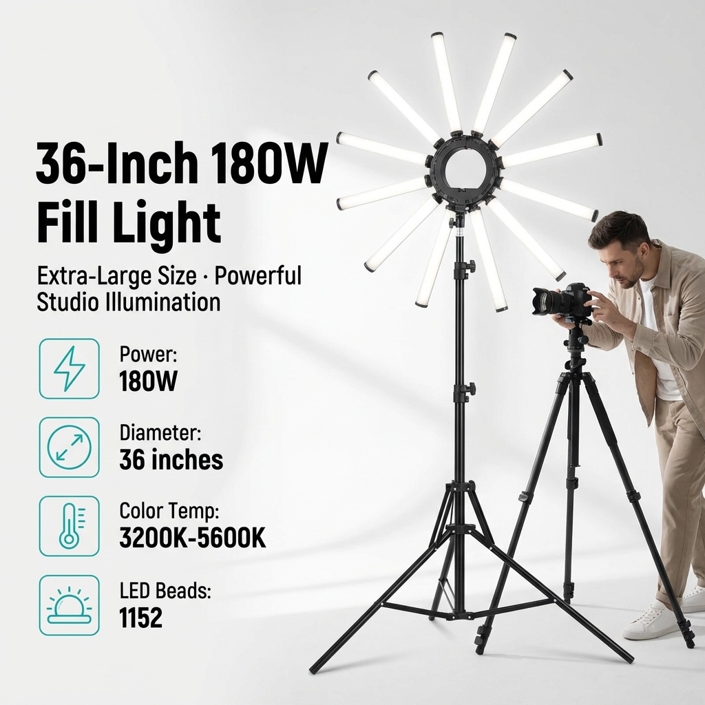 12 Arms Multi Tube Photography - Lighting In Photography Studio ulasan dan harga