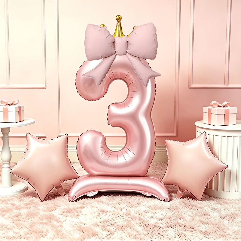 Light Luxury Pink 3D Balloons  - Photography Video Lighting Kit ulasan dan harga