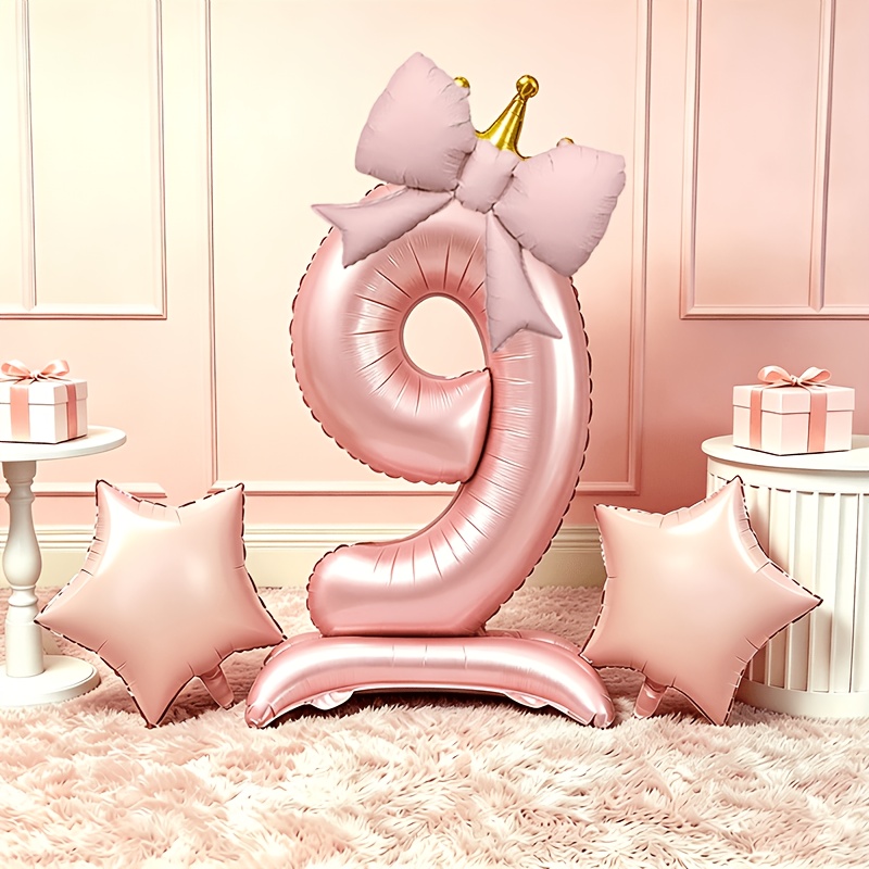 Light Luxury Pink 3D Balloons  - Photography Video Lighting Kit ulasan dan harga