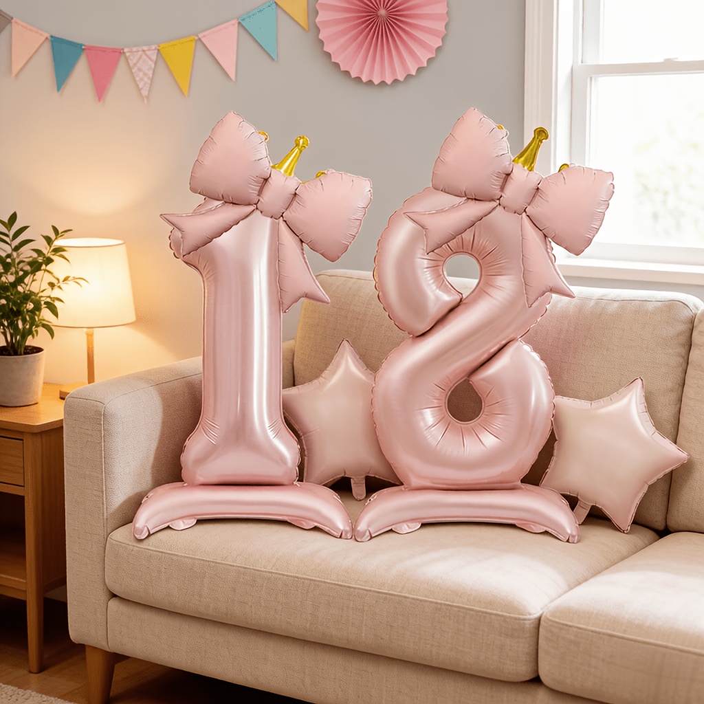 Light Luxury Pink 3D Balloons  - Photography Video Lighting Kit ulasan dan harga