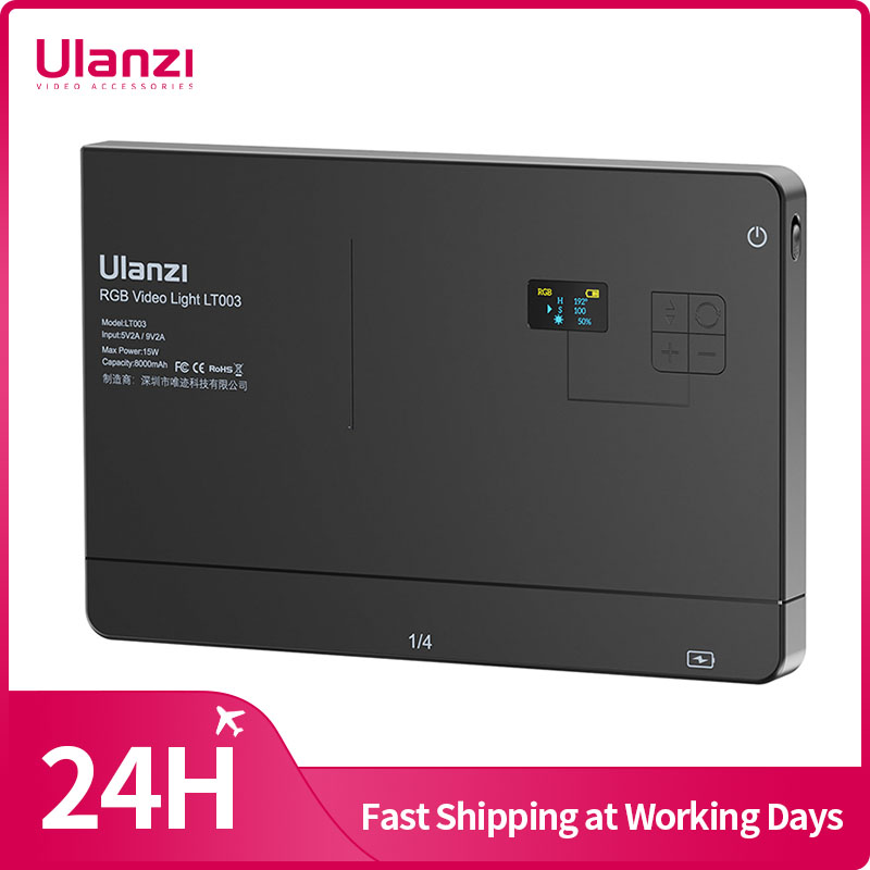 Ulanzi LT003 15W RGB Video Lig - Photography Lighting Styles ulasan dan harga