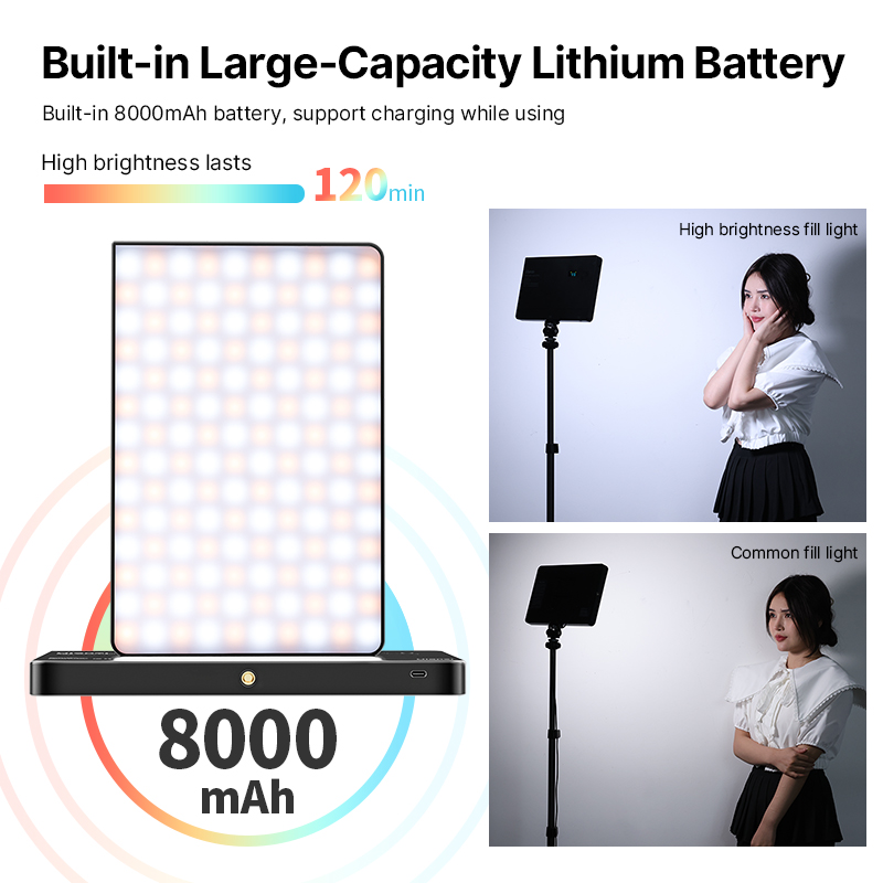 Ulanzi LT003 15W RGB Video Lig - Photography Lighting Styles ulasan dan harga