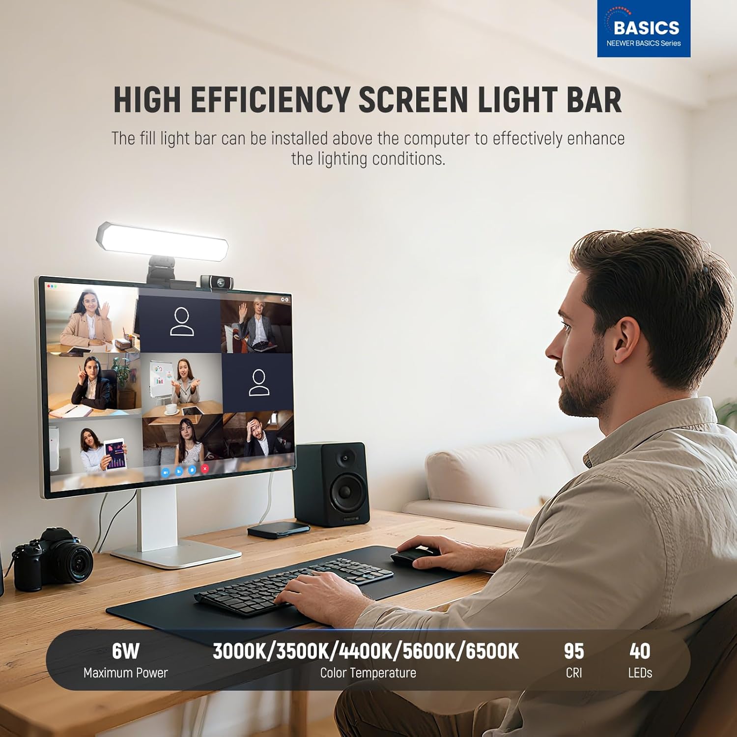 NEEWER Basics 6W Monitor Light - Photography Lighting Styles ulasan dan harga