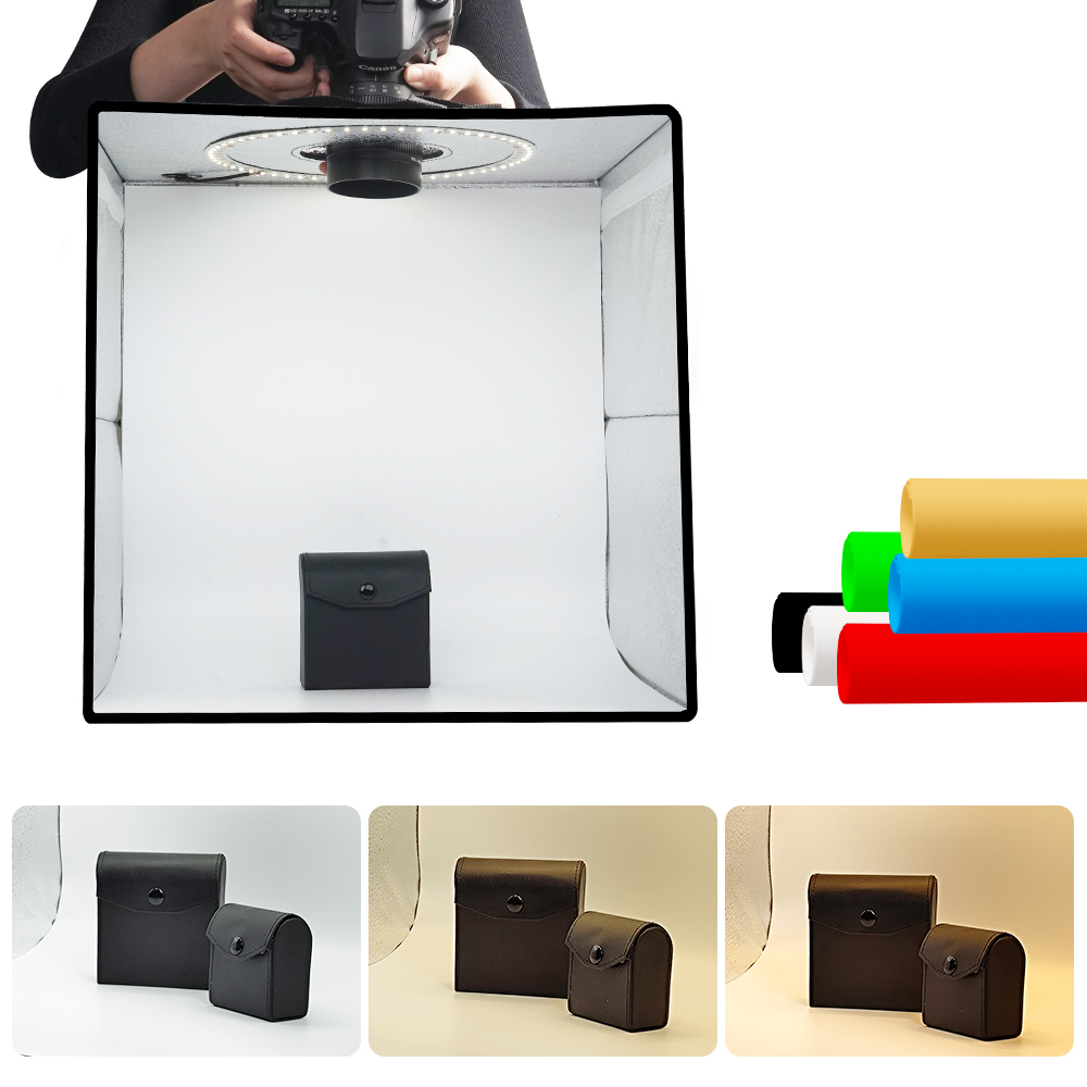 Lightdow Dimmable Photo Box LE - Photography Video Lighting Kit ulasan dan harga