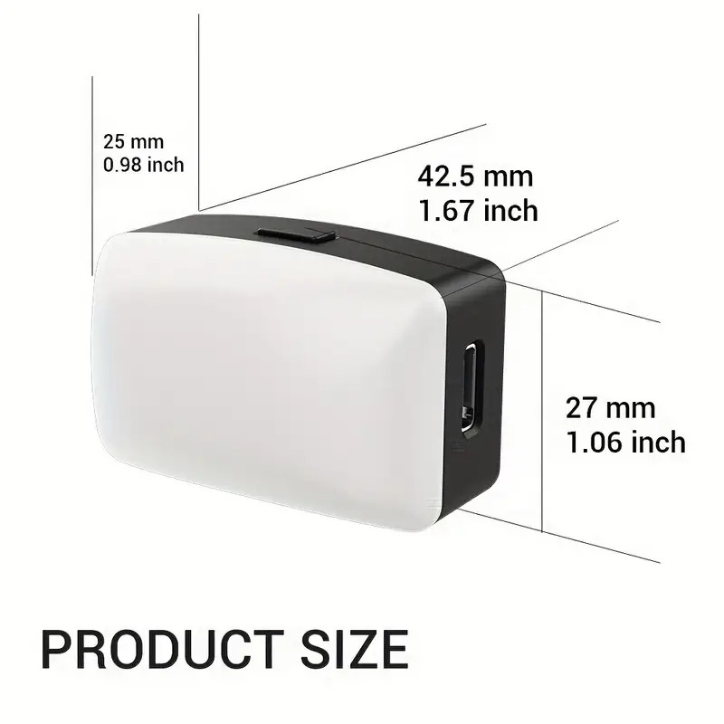 Mini Magnetic LED Selfie Light - Photography Lighting Ring ulasan dan harga