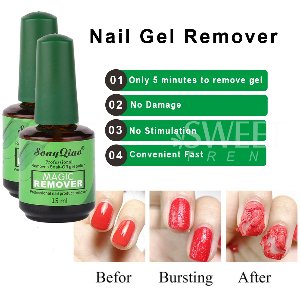 1/2/3pcs 15ml Nail Remover Bur - Photography Lighting Gels ulasan dan harga