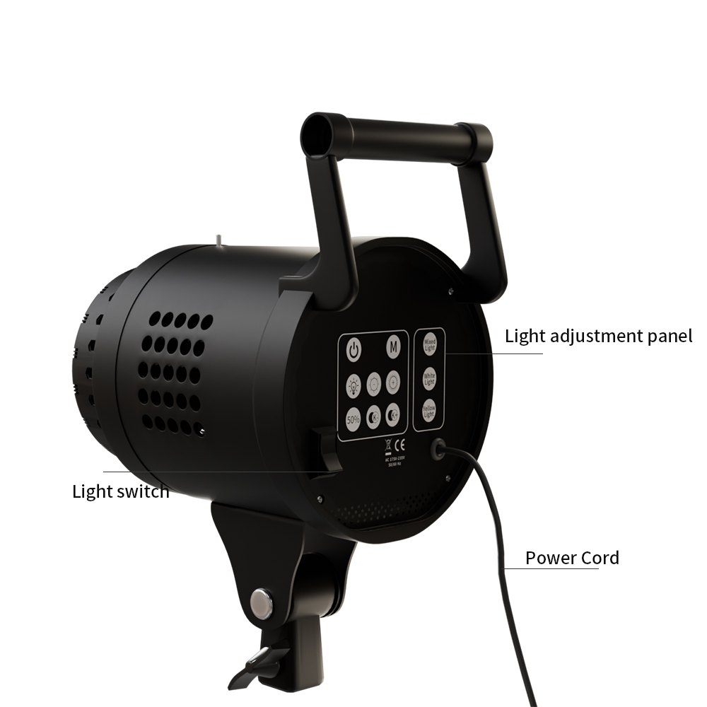 115/135W Photography Bowens Li - Photography Lighting Portrait ulasan dan harga