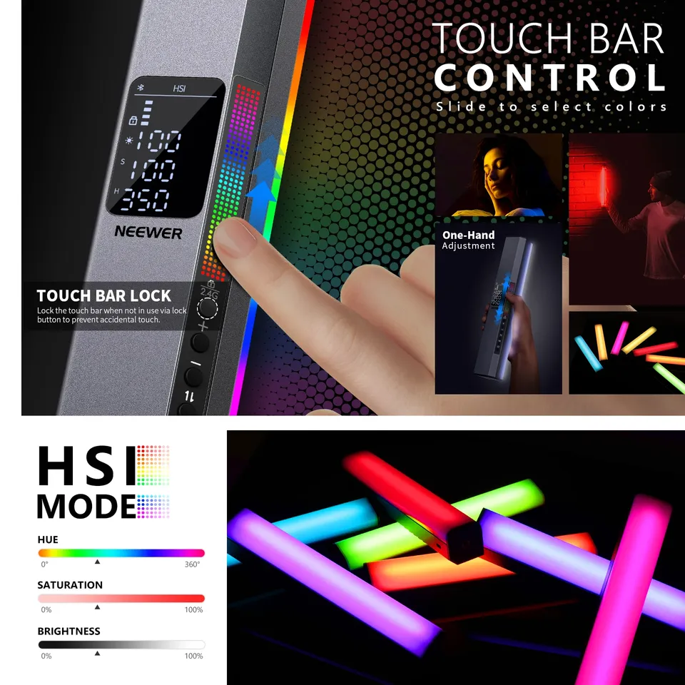 For NEEWER RGB Magnetic Handhe - Photography Lighting App ulasan dan harga