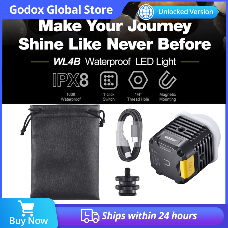 in Stock Godox WL4B 5600K Wate - Photography Lighting App ulasan dan harga